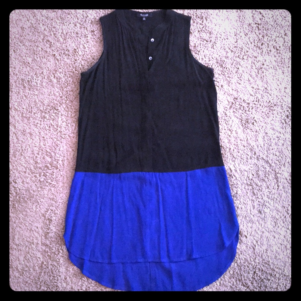 Madewell knee length dress.